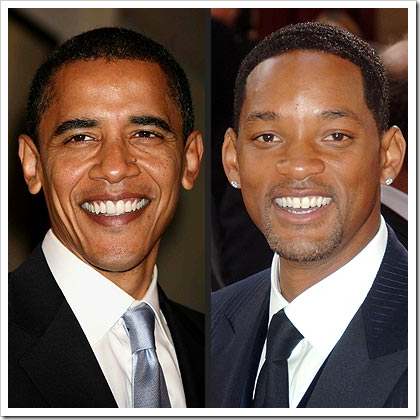 Barack Obama and Will Smith