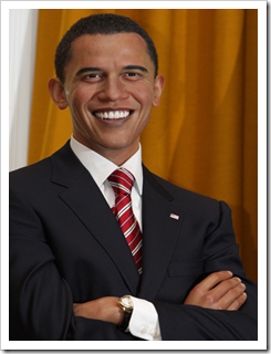 Barack Obama Wax Figure